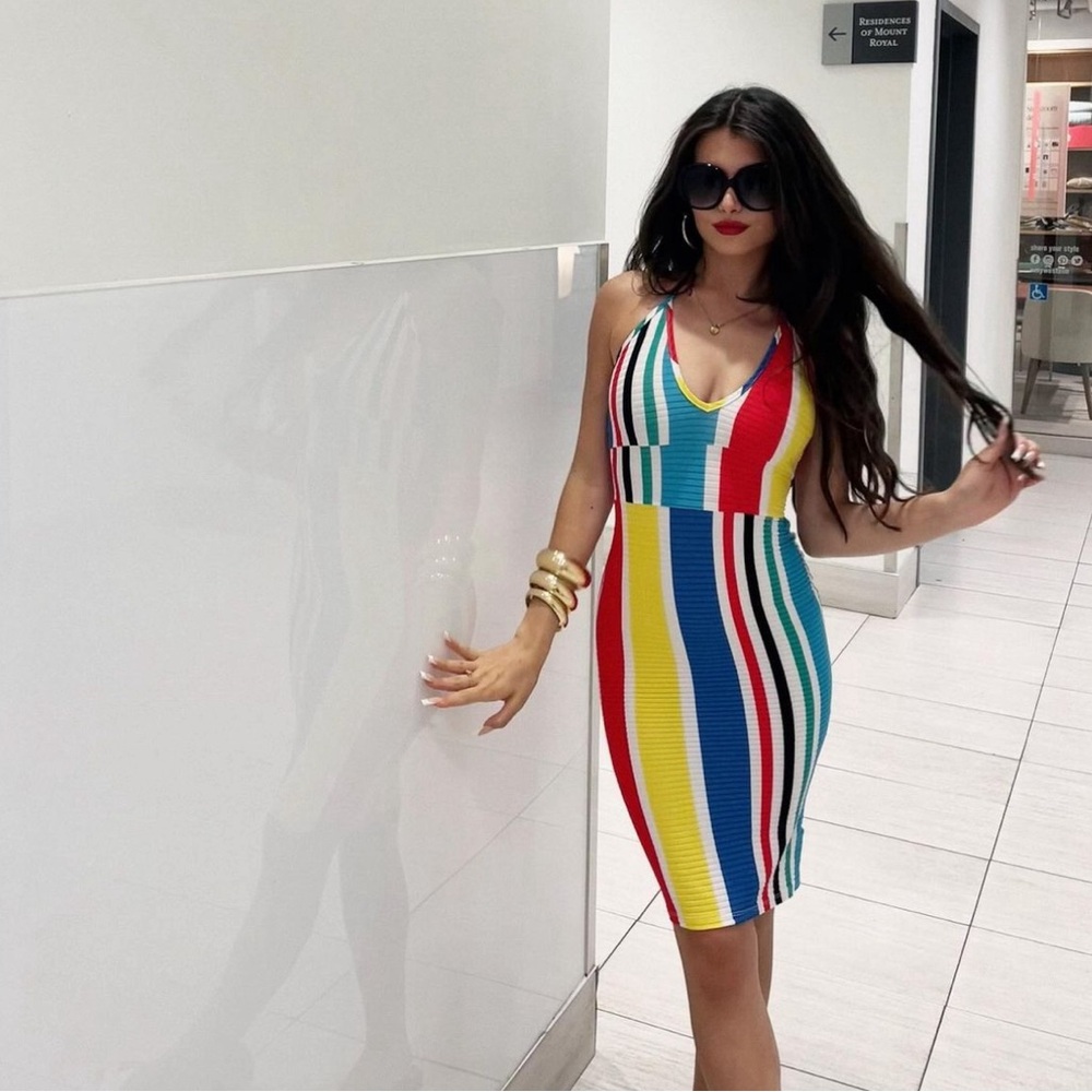 Stunning Halter Bodycon Dress